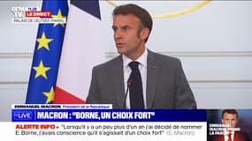 "J'ai choisi la continuité et l'efficacité": Emmanuel Macron s'exprime sur le remaniement du gouvernement