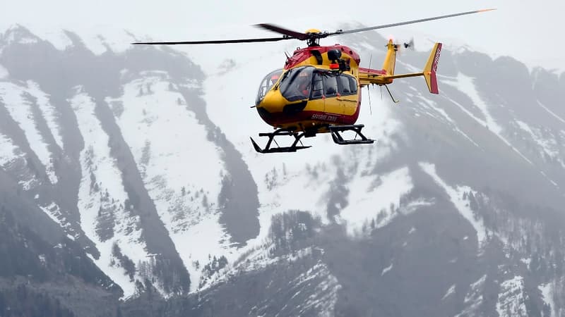 Les secouristes dans les Alpes françaises