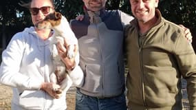Un couple du Vaucluse, récupère leur jack Russel au refuge de Manosque 