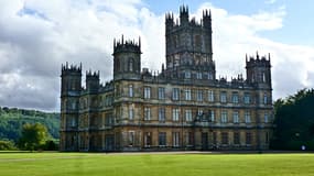 Le château de Highclere qui sert de décor à la série britannique Downton Abbey.
