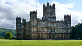 Le château de Highclere qui sert de décor à la série britannique Downton Abbey.