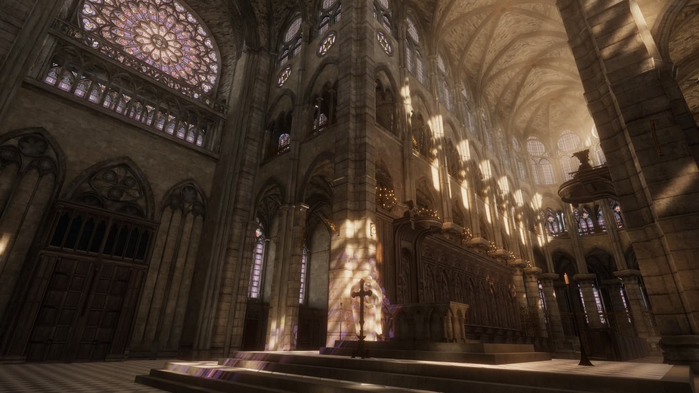 L'expérience en réalité virtuelle de visite de Notre-Dame