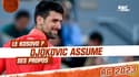 Roland-Garros : Djokovic assume ses propos sur le Kosovo