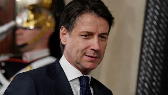 Giuseppe Conte à Rome (Italie), le 31 mai 2018 -