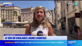 Le Var en vigilance jaune canicule