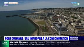 Port du Havre: eau impropre à la consommation