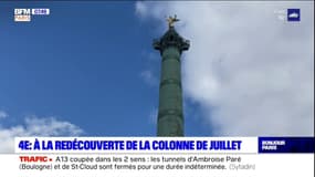 Paris: la Colonne de Juillet a rouvert après des années de travaux