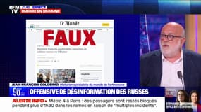 Désinformation russe en France: "Vladimir Poutine, c'est le renouveau de l'Union soviétique, qui a été l'empire permanent du mensonge", pour l'historien Jean-François Colosimo   