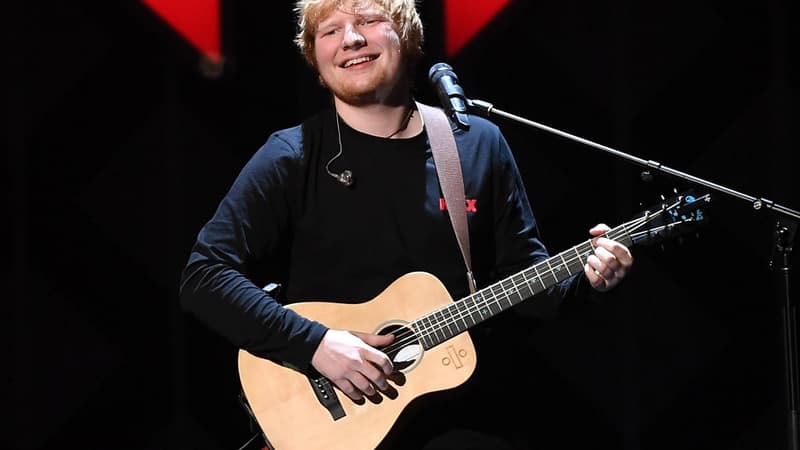 Ed Sheeran le 8 décembre 2017 à Londres