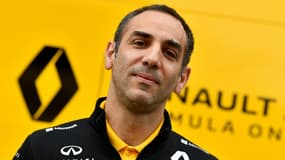 Cyril Abiteboul, alors "team principal" de l'écurie de Renault Sport F1, dans le paddock du circuit de Spielberg, le 29 juin 2018 