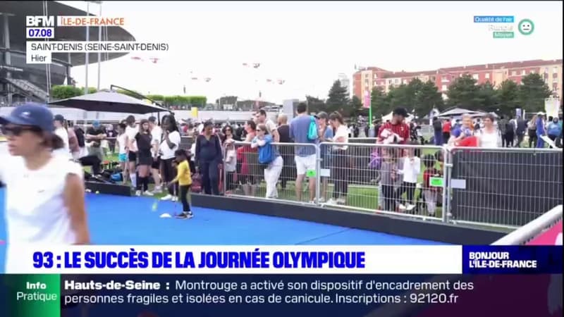Seine-Saint-Denis: une Journée olympique à succès
