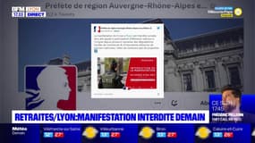 Retraites / Lyon : Manifestation interdite samedi