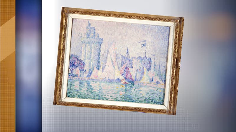 Le tableau de Paul Signac, volé au Musée des Beaux-Arts de Nancy.