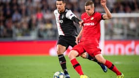 Cristiano Ronaldo et Sven Bender.