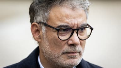 Olivier Faure, au palais présidentiel de l'Élysée à Paris, le 10 octobre 2025.