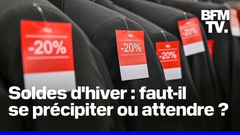 Soldes d'hiver : faut-il se précipiter ou attendre la prochaine démarque ?