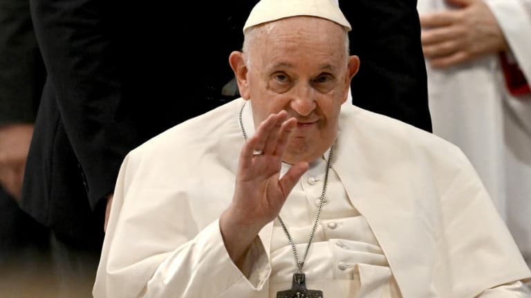 Le pape François, le 23 juillet 2023 au Vatican