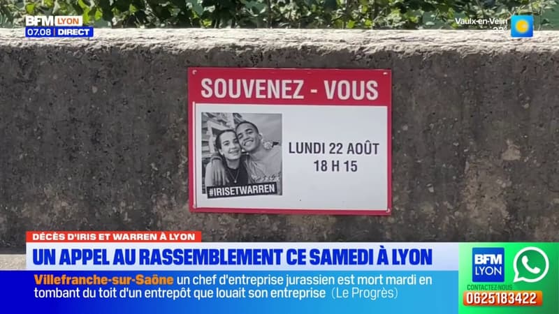 Mort d'Iris et Warren à Lyon: un appel au rassemblement ce samedi à Lyon (1/1)