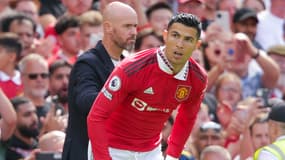 Erik ten Hag et Cristiano Ronaldo