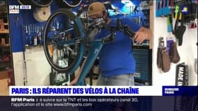 Paris: le boom des ateliers de réparation de vélos