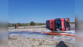 Un accident sur la RD268, entre Port-Saint-Louis-du-Rhône et Fos-sur-Mer le 5 juillet 2022