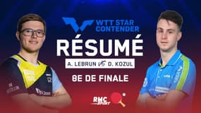 Résumé : Alexis Lebrun s'est-il hissé en quart de finale ? (WTT Star Contender Ljubljana)