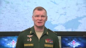Le porte-parole du ministère russe de la Défense, Igor Konachenkov