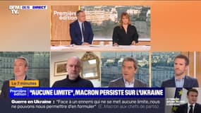 "Aucune limite", Macron persiste sur l'Ukraine - 08/03