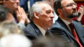 Le Premier ministre, François Bayrou, au Sénat le 15 janvier 2025.