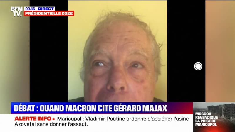 Gérard Majax, cité au débat par Emmanuel Macron: 