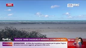 Manche: entre chasseurs et migrants, le torchon brûle 