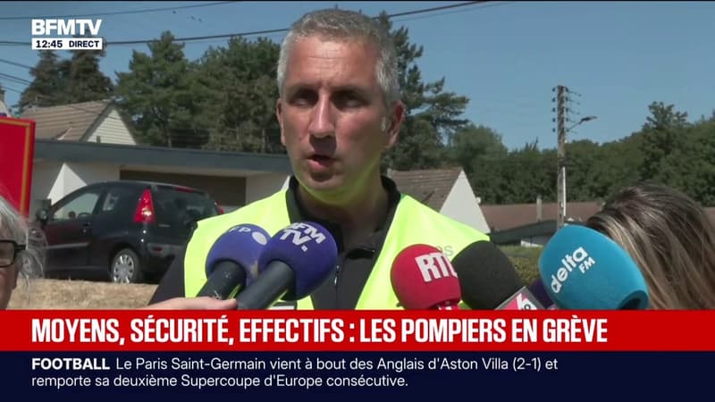 Pas-de-Calais: "C'est un feu avec un vent qui tourne", explique le directeur adjoint du SDIS 62