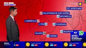 Météo Rhône: un vendredi ensoleillé, 25°C à Lyon