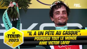 Tour de France : "Il a un pète au casque", pourquoi tout le monde aime Lafay