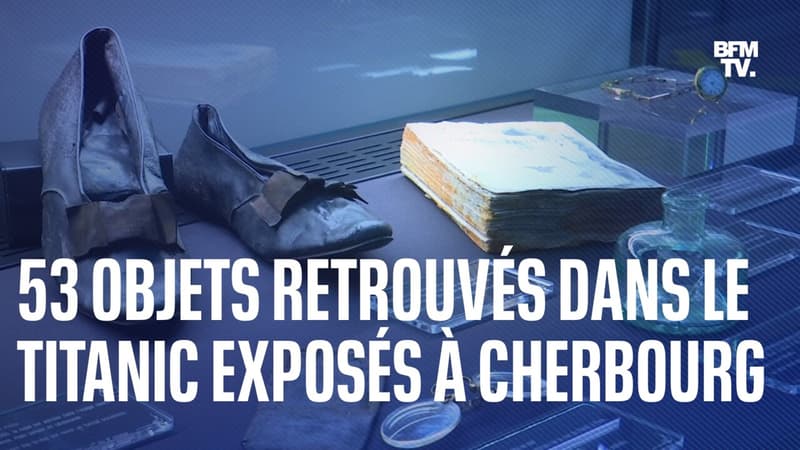53 objets retrouvés dans l'épave du Titanic à découvrir à Cherbourg
