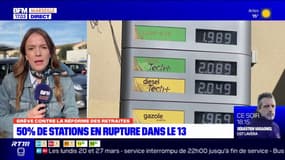 Bouches-du-Rhône: 50% des stations-service en rupture de carburants