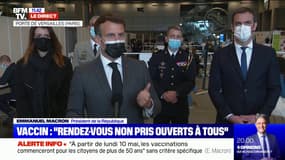 Emmanuel Macron sur la levée des brevets: "Nous devons faire de ce vaccin un bien public mondial"