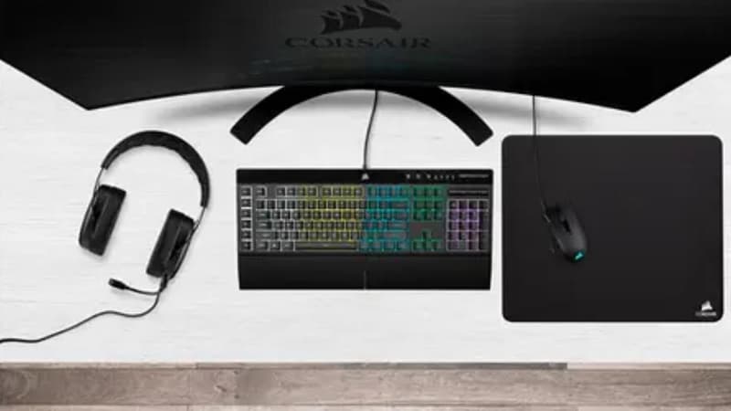 Black Friday : Souris, clavier, casque… ce pack Corsair est à prix mini chez Darty