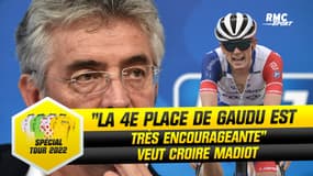 Tour de France : "La 4e place de Gaudu est très encourageante" veut croire Madiot