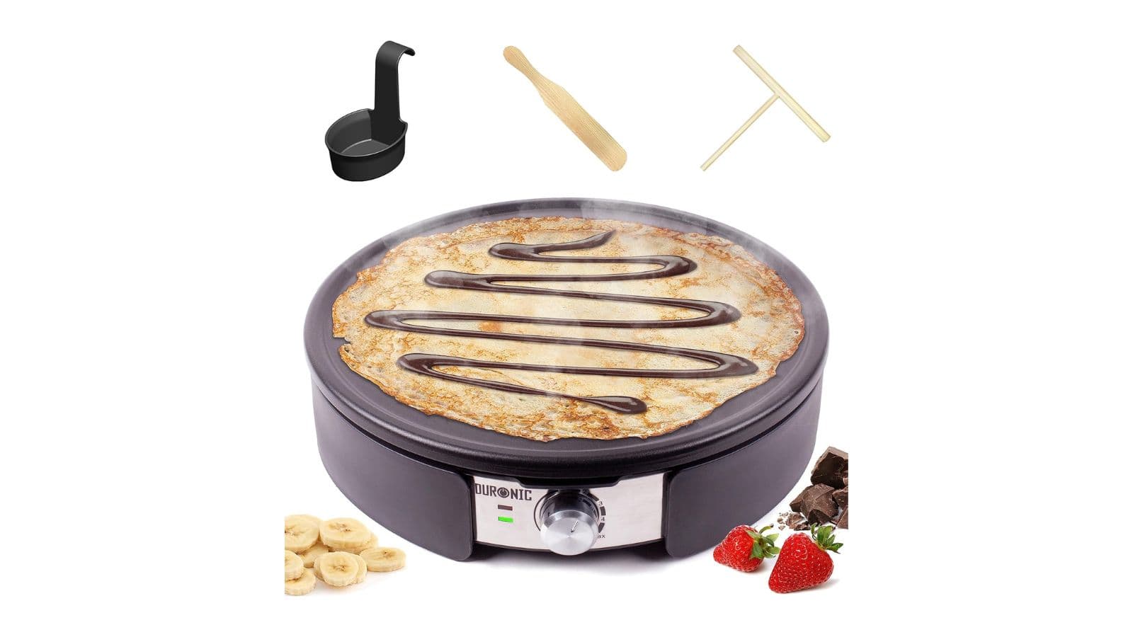 Crêpière électrique 1500W Duronic Crêpière électrique 1500W Duronic