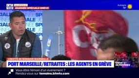 Retraites: la mobilisation va continuer au port de Marseille