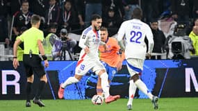 Ryan Cherki lors d'OL-OM, le 22 septembre 2024 en Ligue 1