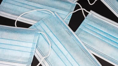 Des masques chirurgicaux (photo d'illustration).