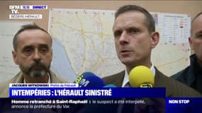 Intempéries: Plus de 1000 personnes mises à l'abris dans l'Hérault selon le préfet