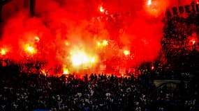 Le Vélodrome pendant OM-PSG