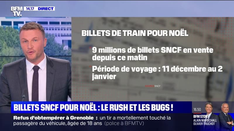 Vacances de Noël: la SNCF a vendu 