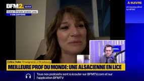 Enseignante à Strasbourg, Céline Haller pourrait être désignée comme la meilleure prof du monde