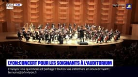 Lyon: un concert pour les soignants à l'Auditorium