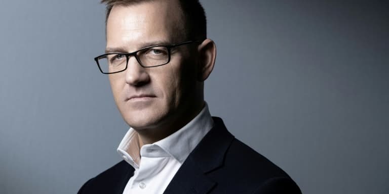 Le milliardaire tchèque Daniel Kretinsky, le 22 janvier 2020 à Paris