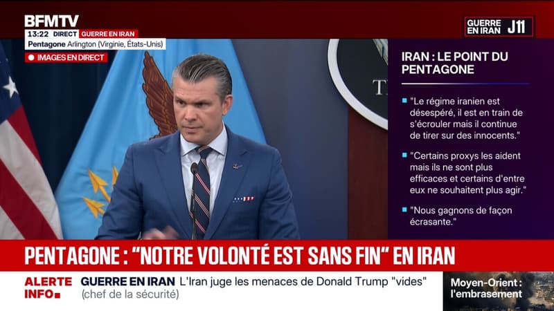 Pete Hegseth: "Israël a été un partenaire fort, mais nous sommes focalisés sur nos objectifs"